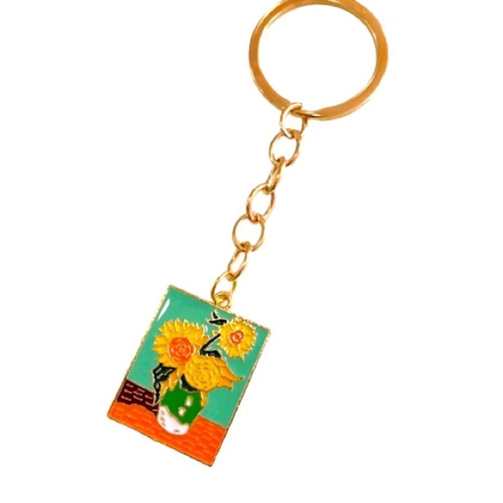 Van Gogh Sunflowers 🌻 Keychain - Picture 3 of 3